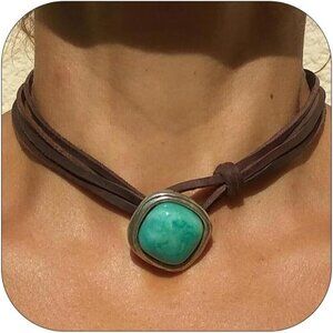Women's B:feather Layered Boho Necklaces Cowgirl Jewellery Accessories Outfits